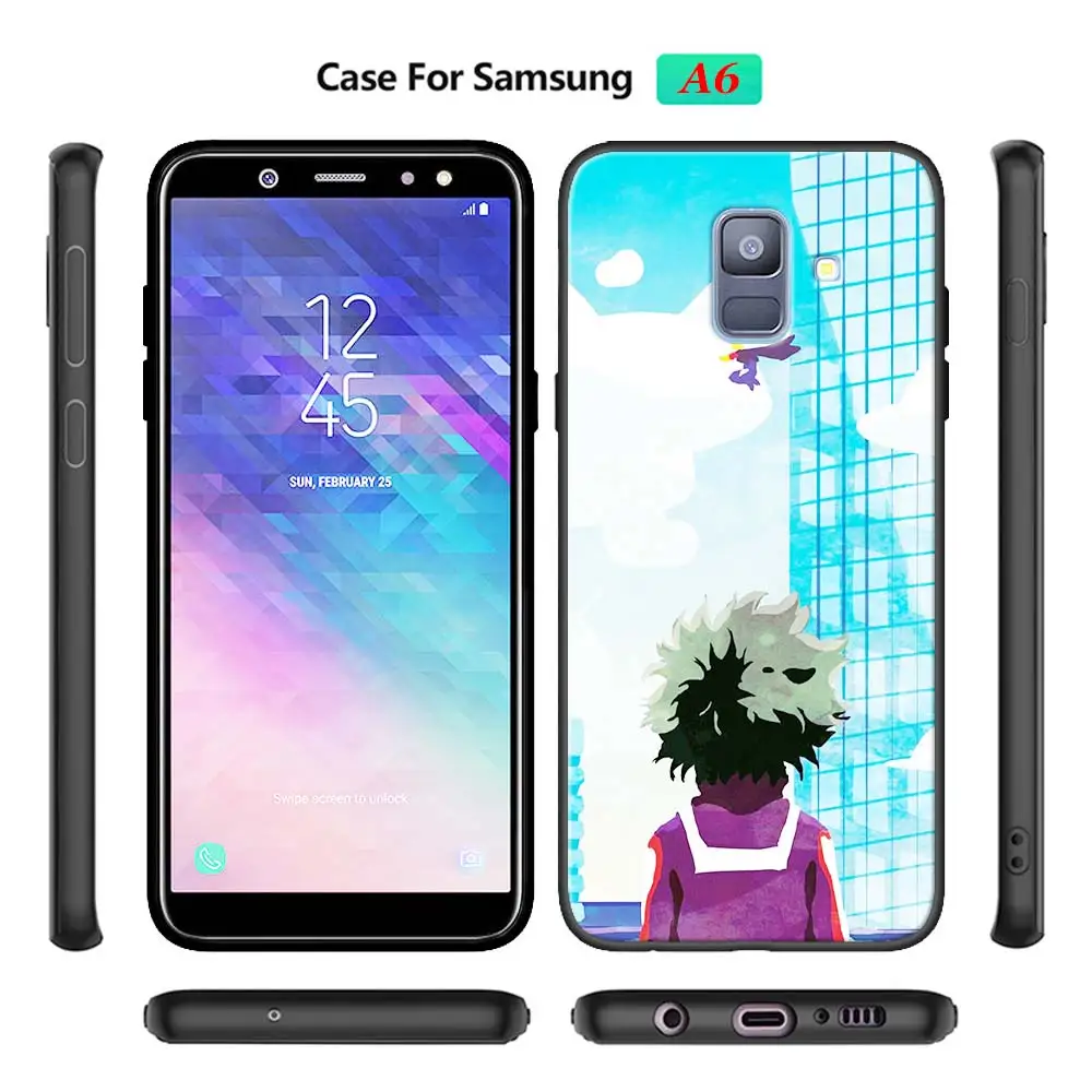 

Boku no My Hero Academia Soft Phone Cases for Samsung Galaxy A6 A7 A8 Plus A9 A10 A20 A30 A40 A50 A70 A51 A71 A01 A90 5G Cover