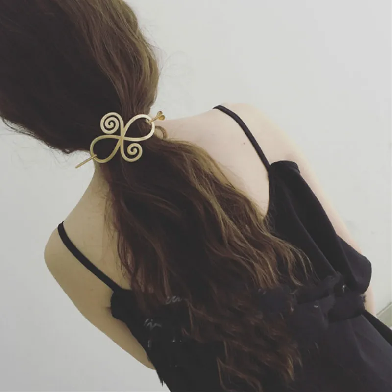 2018 мода довольно изысканный Для женщин аксессуары для волос Шпилька заколка леди