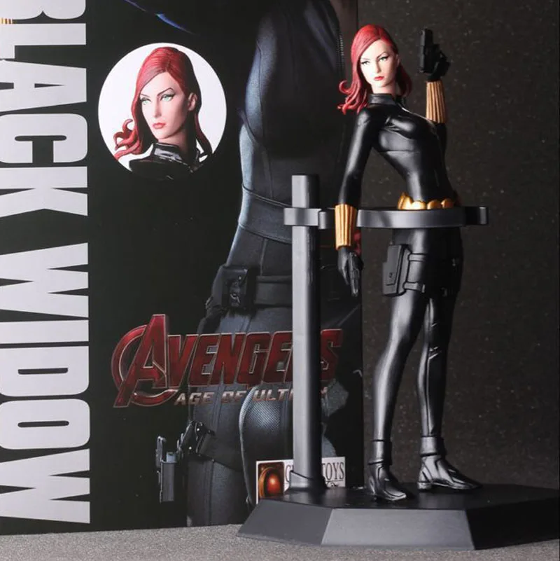 Бесплатная доставка 8 &quotМстители Hero Black Widow CT Ver. В коробке 20 см ПВХ фигурка