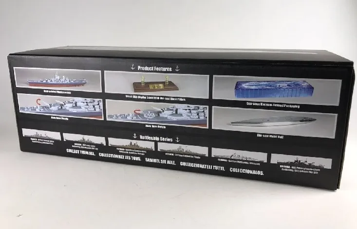 FOV 1/700 Scale USS Миссури BB-6" Mighty Mo" "Большой МО" Lowa-класс линкор литья под давлением Металл Военный корабль игрушка для коллекции