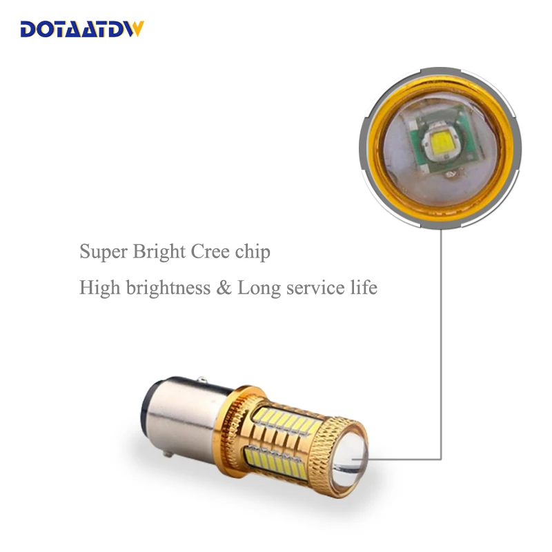 DOTAATDW 2x1156 P21W Canbus без ошибок светодиод 4014 КРИ чипы автомобиля задний свет лампы