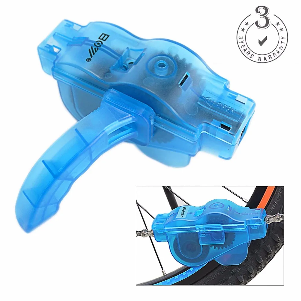 Очиститель цепи для велосипеда мальчика инструмент утолщенный ABS пластик