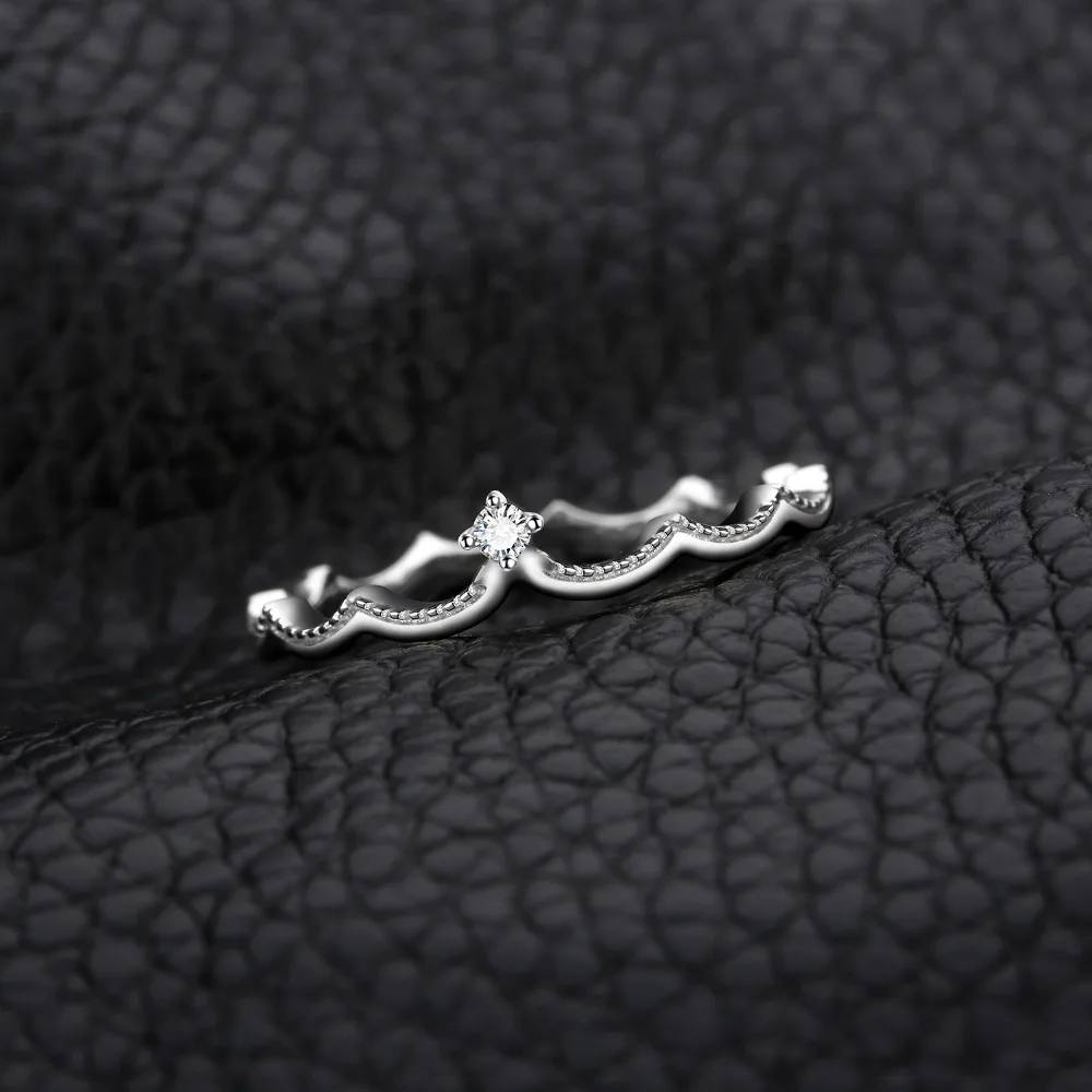 Jewelrypalace прекрасный 0.2ct Обручение пасьянс кольцо стерлингового серебра 925 пробы
