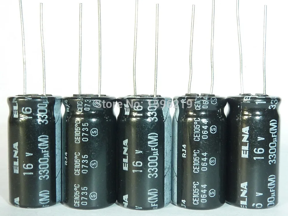50 шт. 3300 мкФ 16V ELNA Япония RJ4 серия 12 5x25 мм 16V3300uF аудио конденсатор | Электронные
