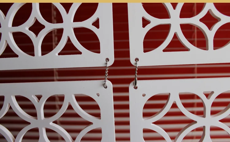 Перегородка подвесная складная с орнаментом для дома гостиной столовой 4 шт.|screen