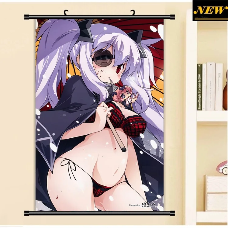 40x60 см senran Кагура yagyuu пикантные cameltoe Art мультфильм аниме стены Изображение