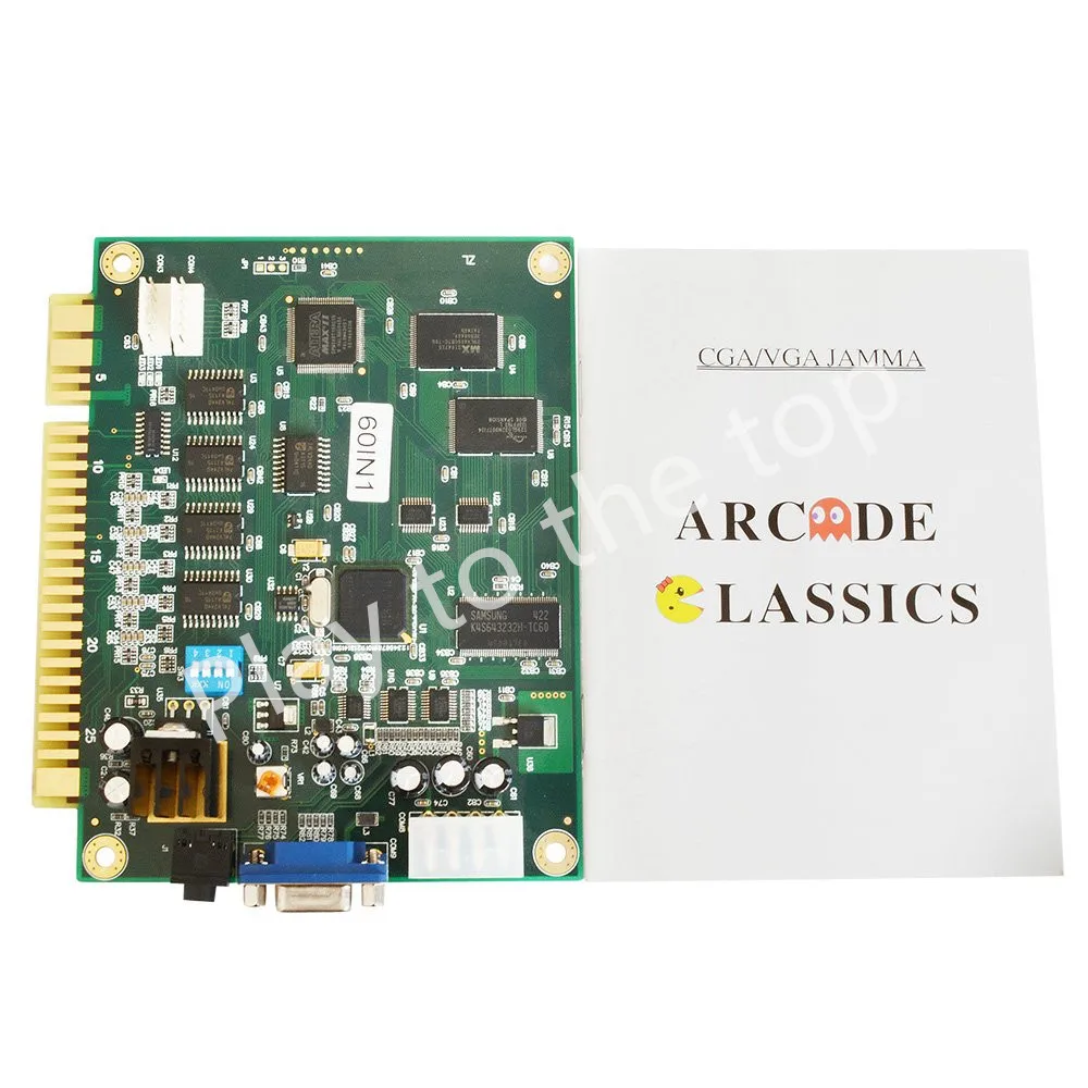 60 в 1 Классический аркадный аппарат печатная плата JAMMA разные игры Pcb для аркадных