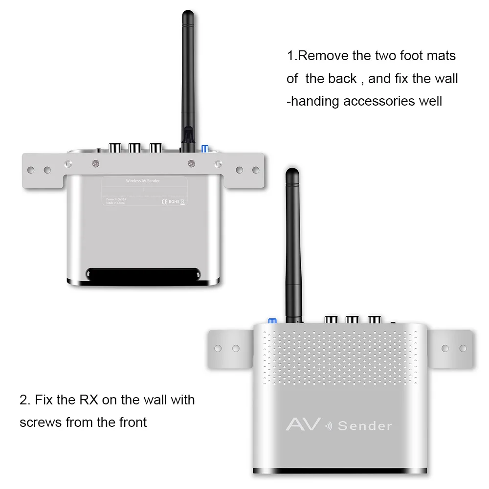 5 8 GHz беспроводной аудио видео Отправитель ТВ AV WIFI передатчик приемник 300M 400M 500M