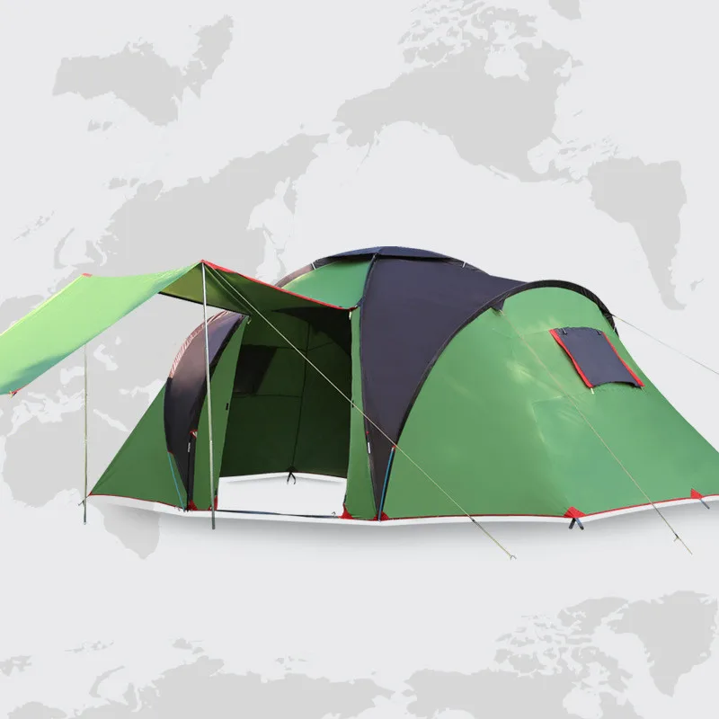 Туристическая палатка на 5 8 человек большая походная водонепроницаемая