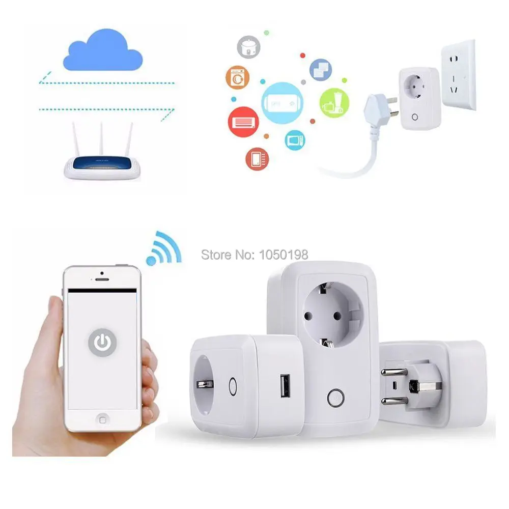Умная Wi Fi розетка с дистанционным управлением переменный ток ретранслятор