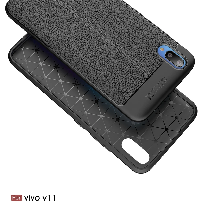 Vivo V11 чехол Funda Силиконовый ТПУ мягкий прочный дизайн полный Чехол для Pro Coque