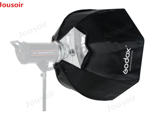 Godox SB-UE 120см 47-дюймовый портативный восьмиугольный софтбокс зонтика с сотовой решеткой для Bowens Mount Studio Flash Softbox CD50