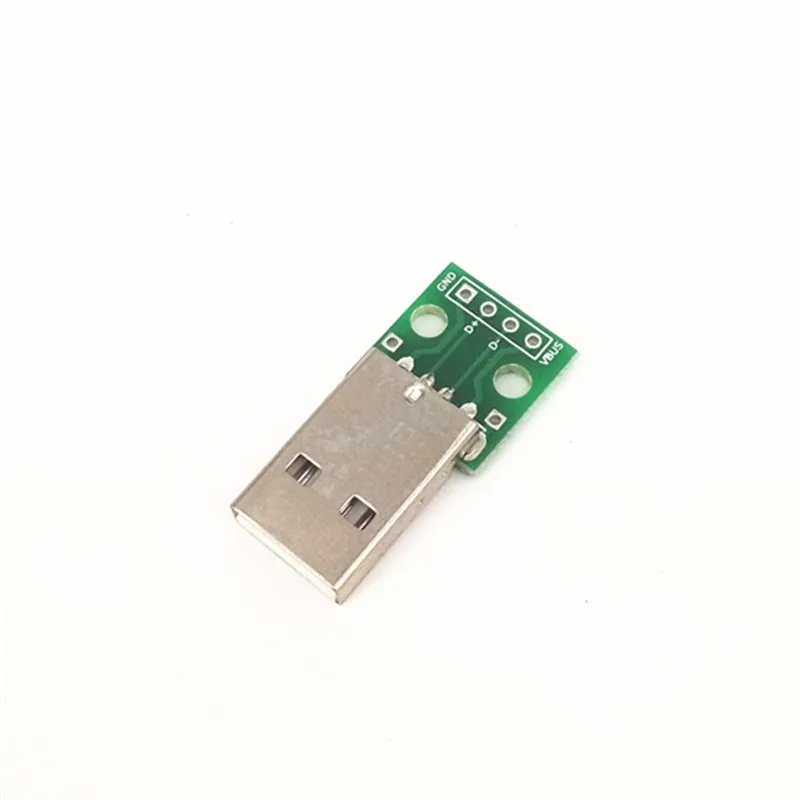 USB Штекерная головка поворота Dip 2 54 мм DIP 4P Поворотная уже сварная строительная