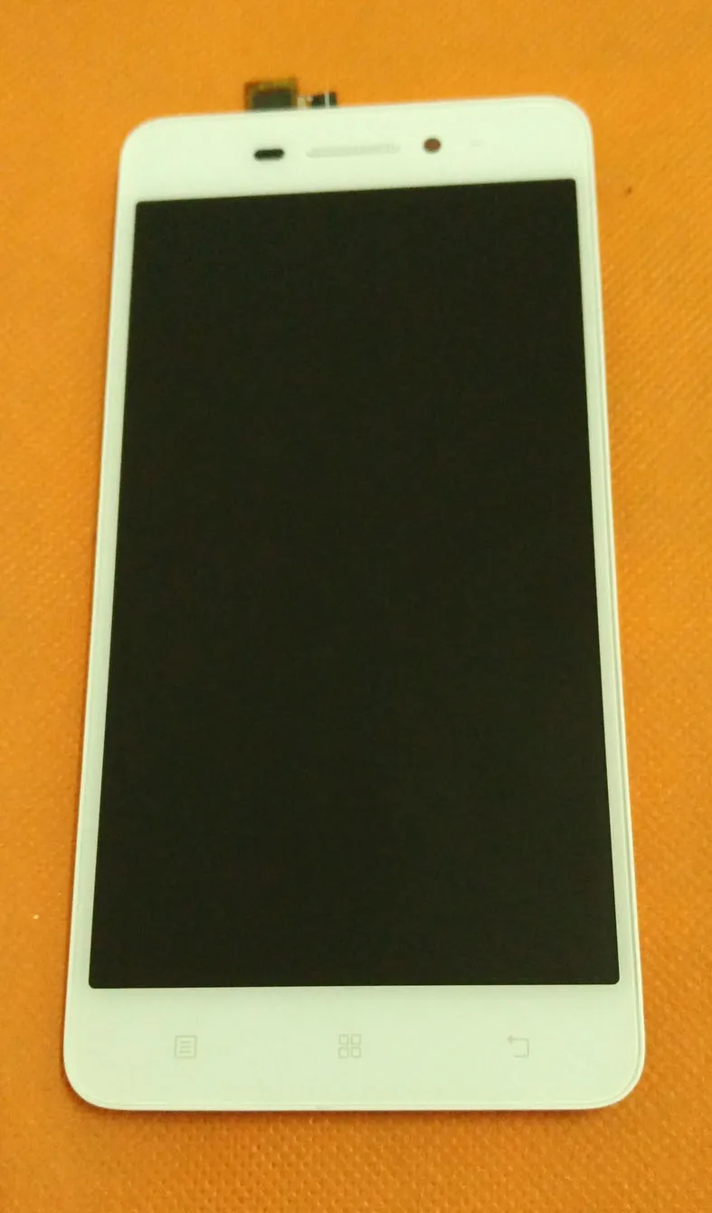Б/у Оригинальный ЖК дисплей + дигитайзер сенсорный экран рамка для lenovo S60 S60W MSM8916