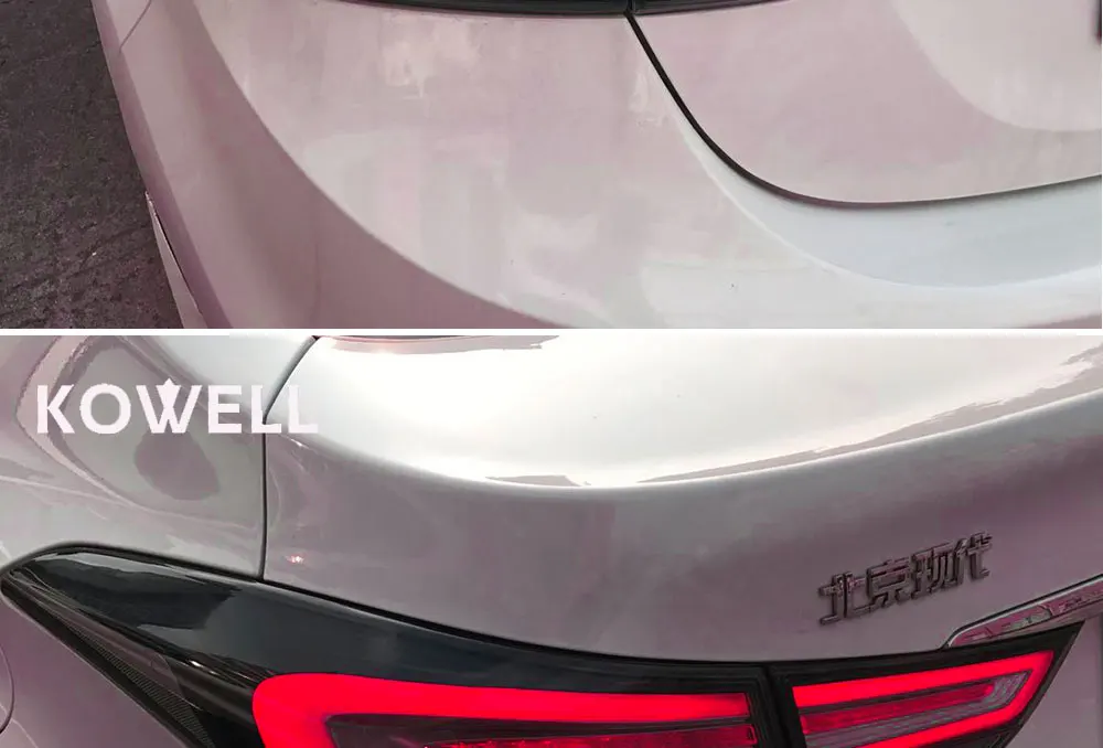 KOWELL автомобильный Стайлинг для hyundai Elantra задний светильник s 2010- Tuscon светодиодный Elantra задний светильник DRL+ тормоз+ Парк+ сигнал