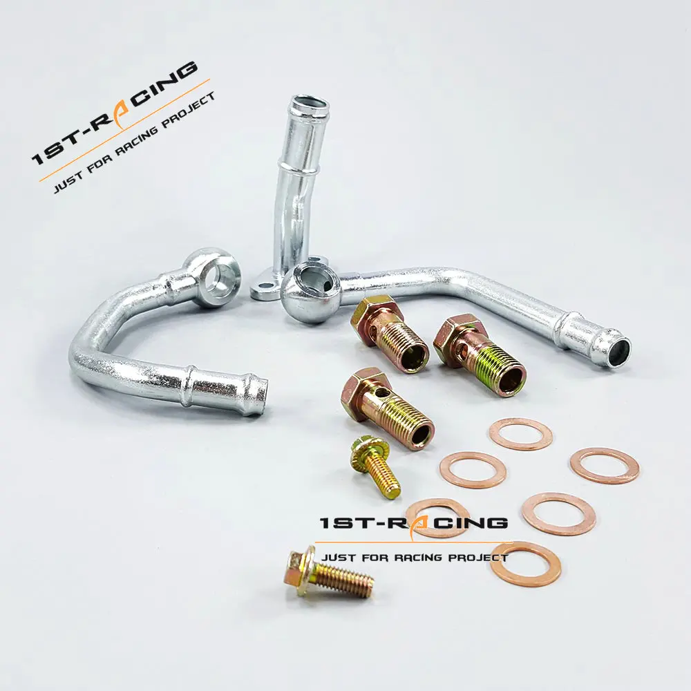 Комплект для SUBARU TD05 TD06 комплект сборки масла и воды кольцо + труба болт|ring ring|oil