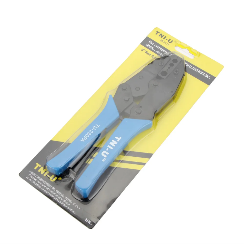 TU-230PA обжимные плоскогубцы с храповым механизмом для обжима инструменты зажима