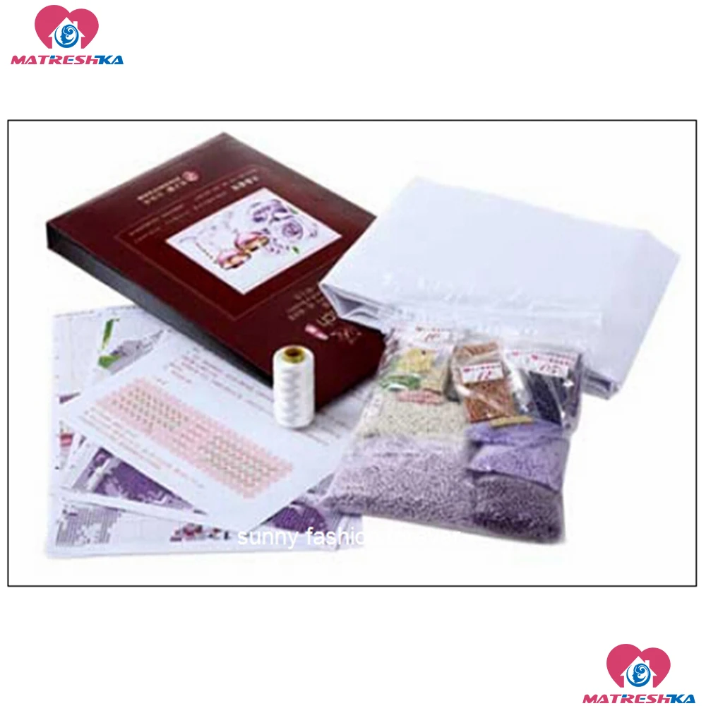 Бусины для вышивки крестиком сделай сам вышивка оранжевыми бусинами домашний