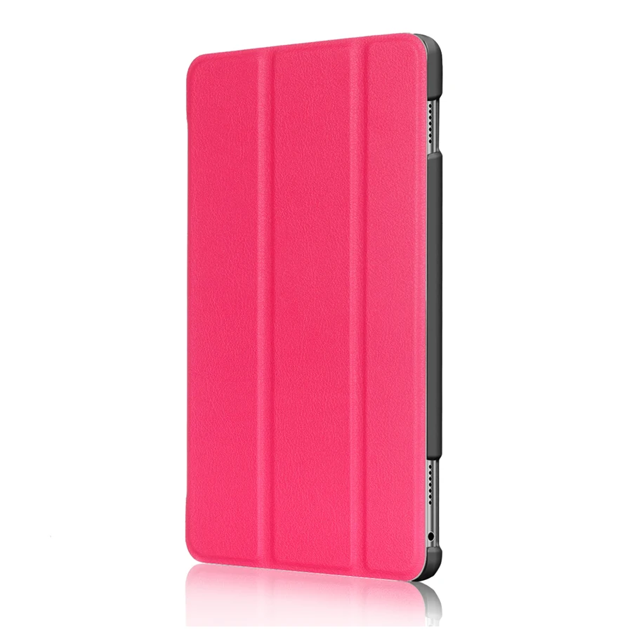 Чехол Funda для HUAWEI Mediapad M3 Lite 10,0 10,", чехол из полиуретановой кожи для планшета, ультратонкий умный защитный чехол-подставка+ пленка+ ручка