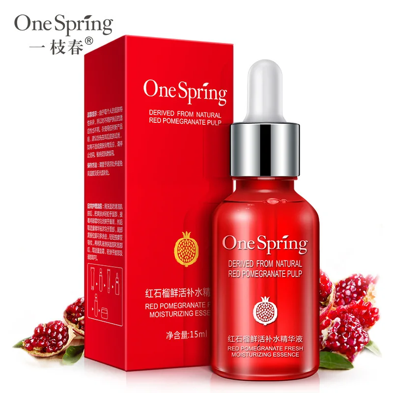 Эссенция Красного граната OneSpring увлажняющая сыворотка для лица Косметическое