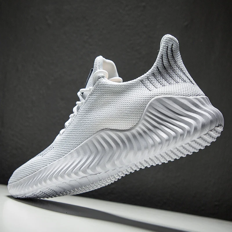 Zhengou теннисная повседневная обувь с узором Flyknit Мужская большого размера для