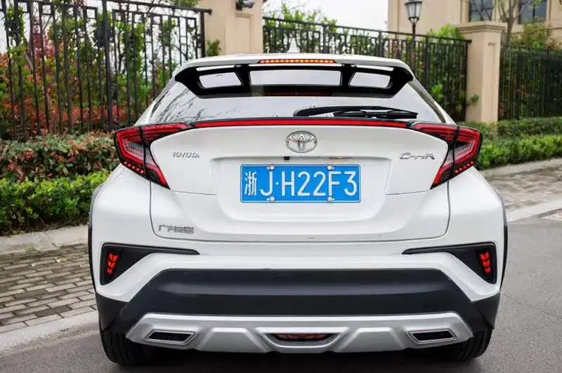 DK motion/для Toyota CHR задний светильник в сборе модификация светодиодный водонепроницаемый светильник багажника спойлер светильник тормозной светильник