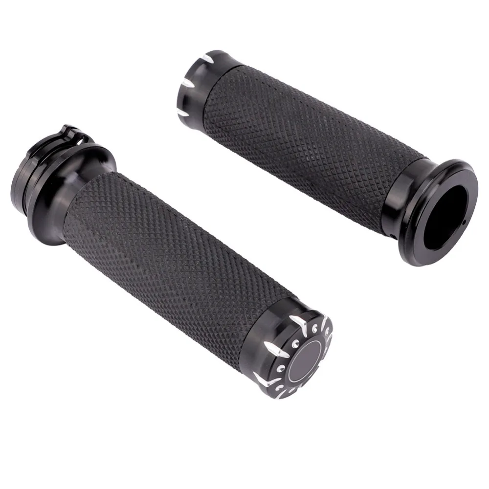 

One Pair of Motorcycle Handlebar 25mm Hand Bar Grip Accessories for Motorcycles Honda Yamaha Suzuki and Kawasaki cruiser