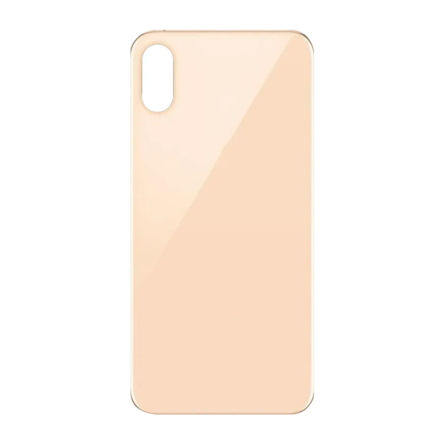 Для iPhone XS Задняя стеклянная панель крышка батареи задняя дверь корпус чехол для Apple iPhone XS MAX задняя панель крышка с объективом камеры