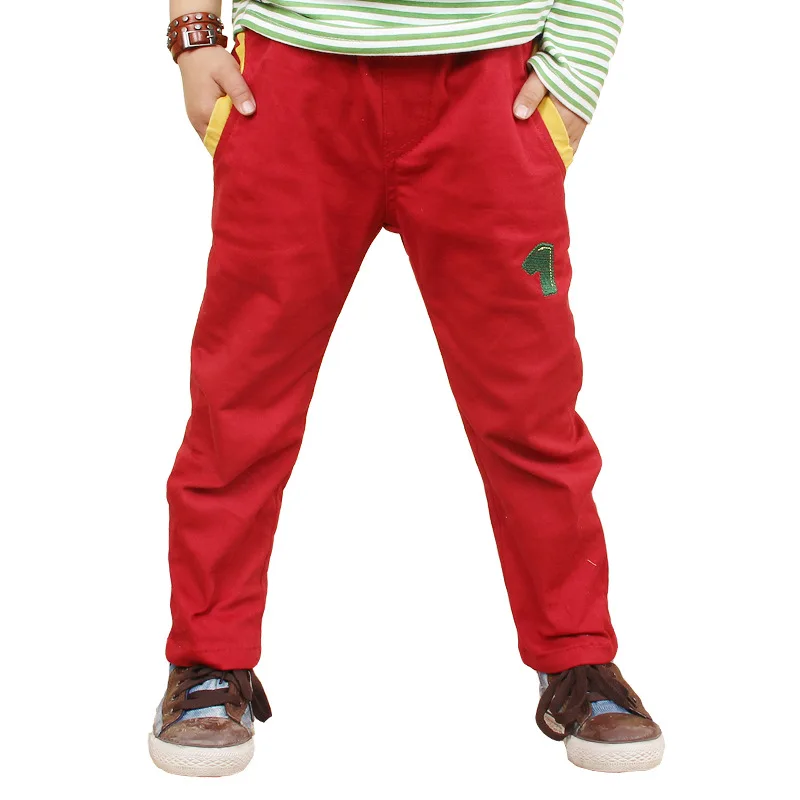 2018 Новая демисезонная детская одежа штаны для мальчиков одежда брюки Детские в