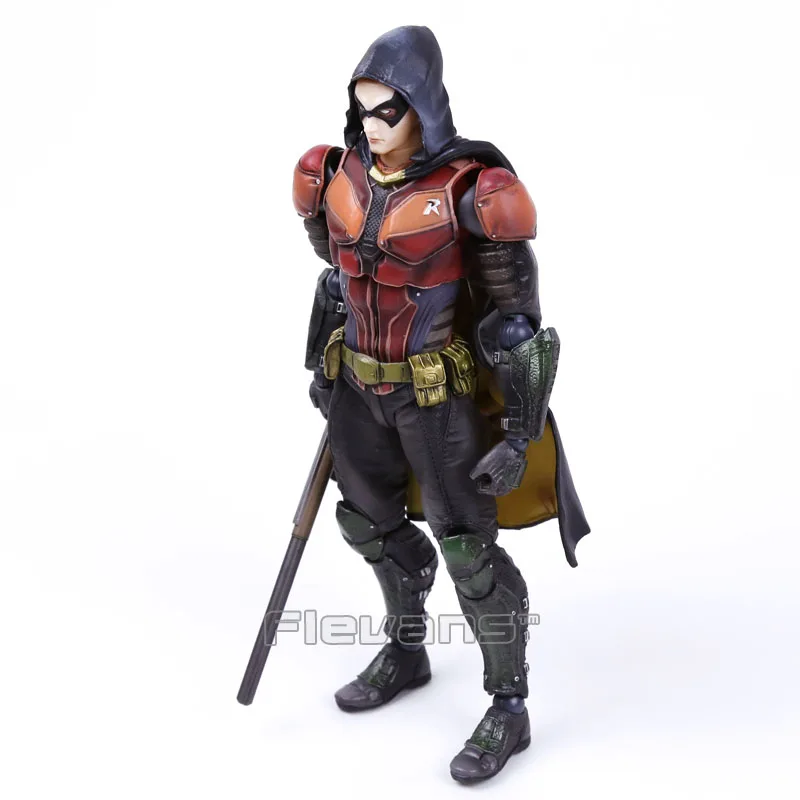 Playarts KAI Бэтмен Аркхэм рыцарь №2 Робин ПВХ фигурка Коллекционная модель игрушки 25 см