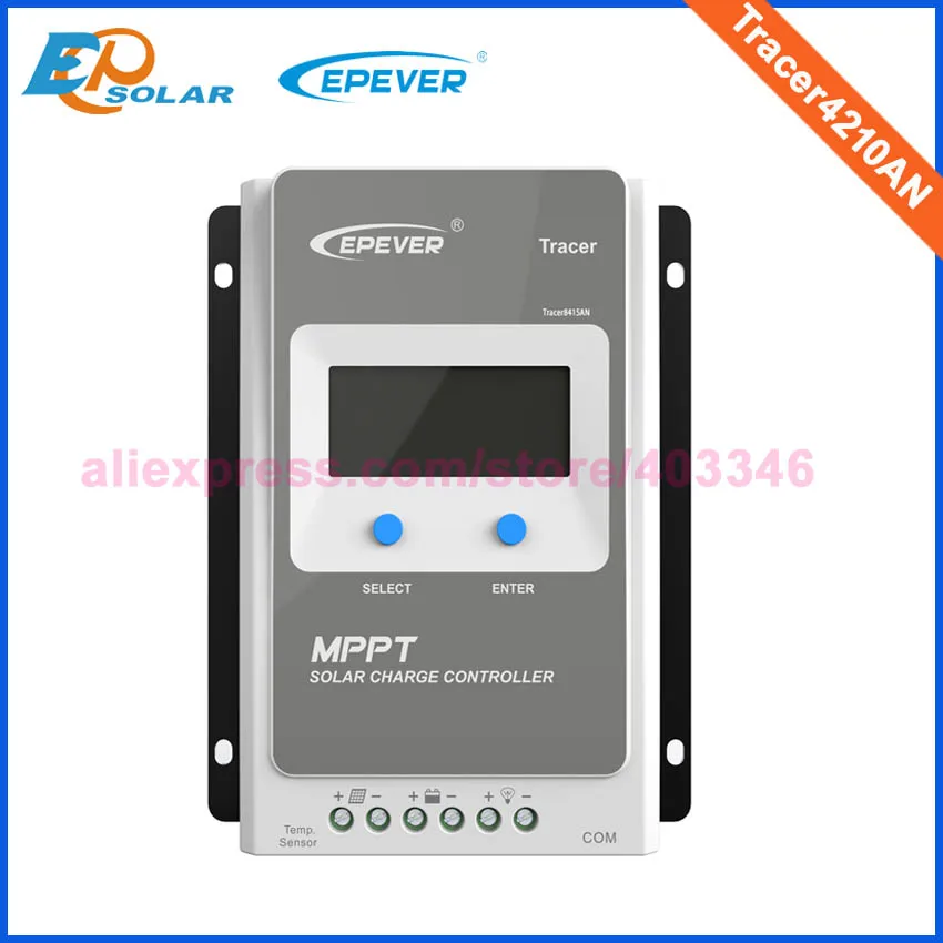 EPsolar заводская цена 12В 24В Солнечный контроллер заряда 40А mppt tracer 4210AN EPEVER Солнечное