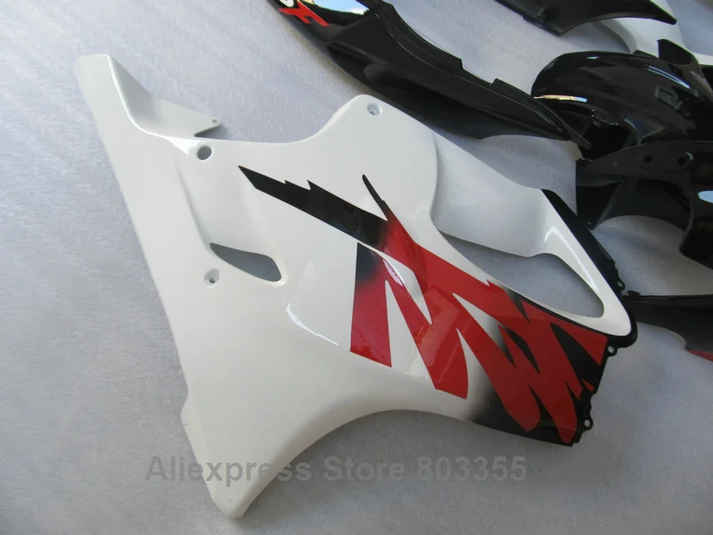 Глянцевая Окрашенные впрыска комплекты для HONDA CBR 600 F4 Обтекатели 1999 2000 (каракули