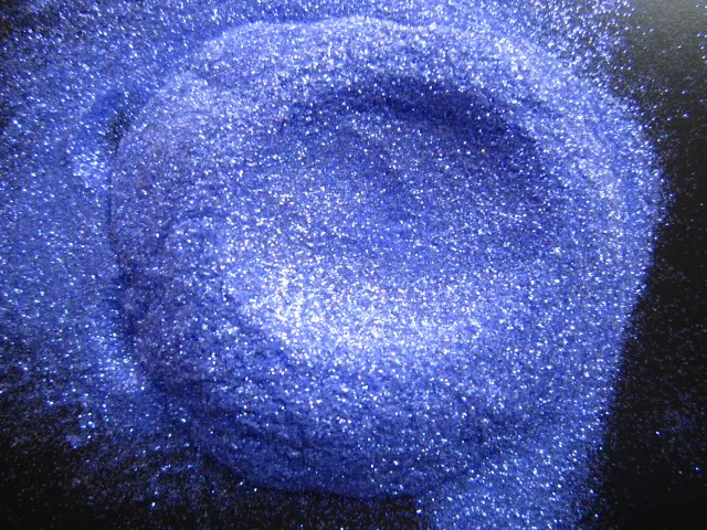 Голографический блестящий для ногтей порошок синяя фиолетовая украшения DIY УФ