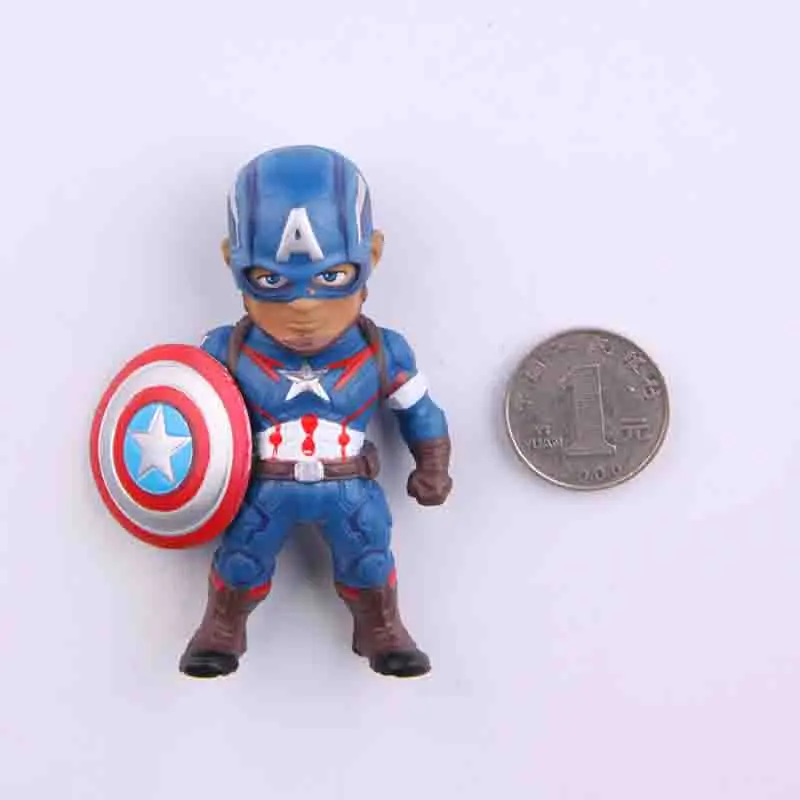 Новинка 5 шт. ПВХ powerfulThe Мстители серии аниме персонажи Marvel hero 3D магниты на