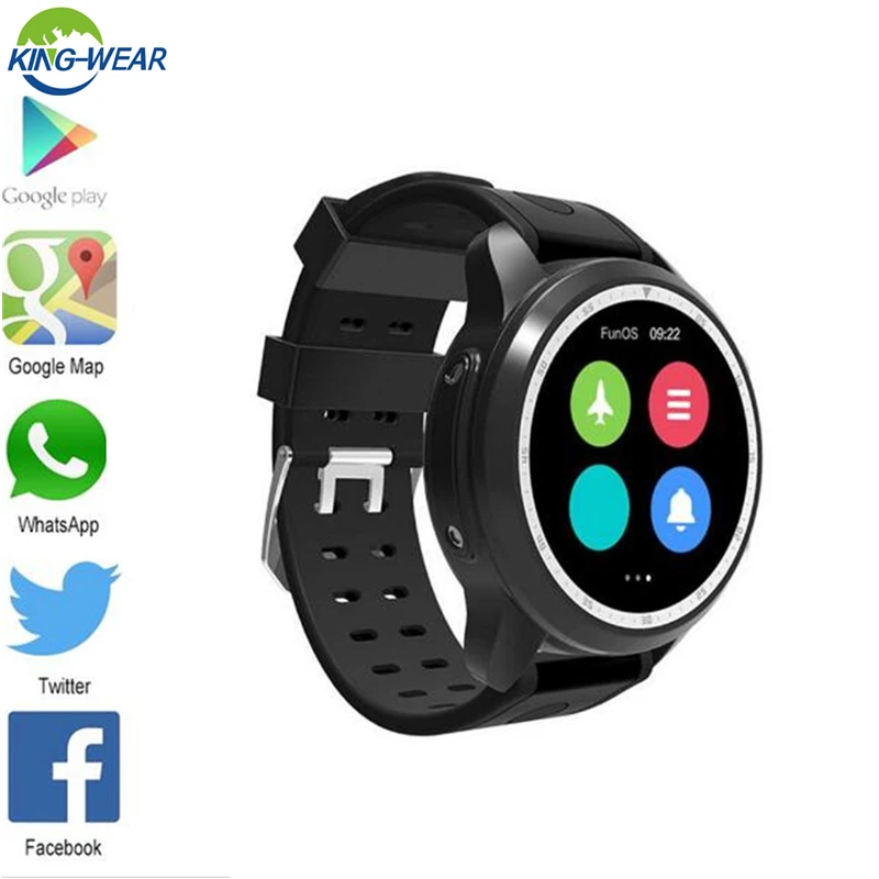 Смарт часы Kingwear KC03 4G Android 7 0 MTK6737 четырехъядерный Amoled 400*400 умные телефон сердечный