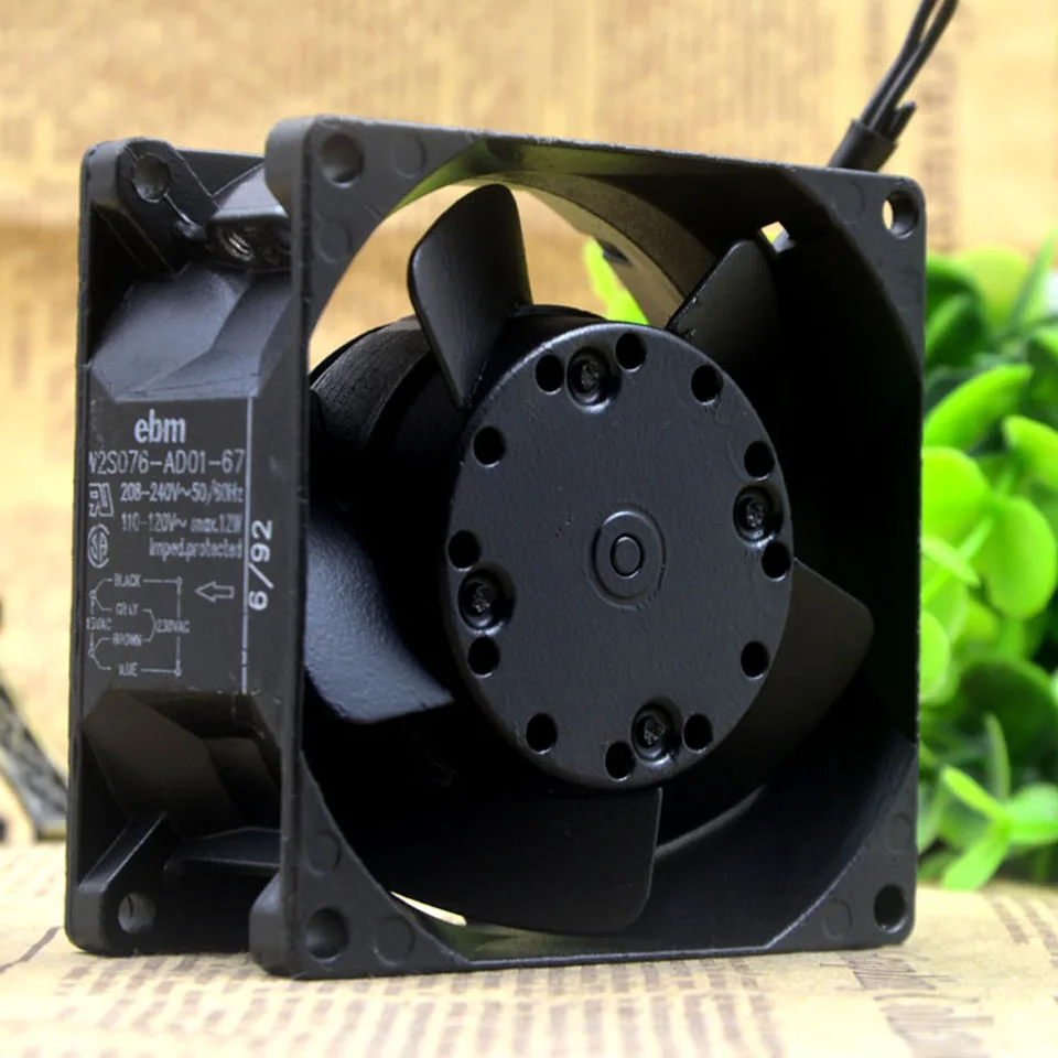 1pcs W2S076-AD01-67 8CM 8038 208-240V/110-120V server inverter axial case AC Cooling fan | Компьютеры и офис
