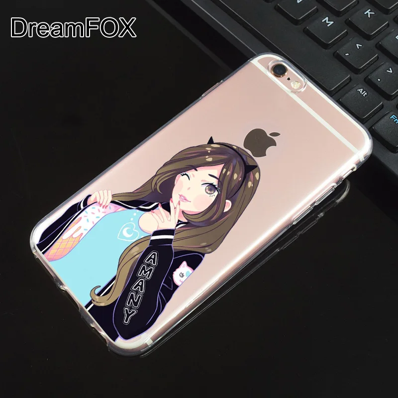 DREAMFOX N037 Girly пастельных Bruja Мягкий ТПУ силиконовый чехол для Apple iPhone XR XS Max 8X7 6 S Plus 5 5S