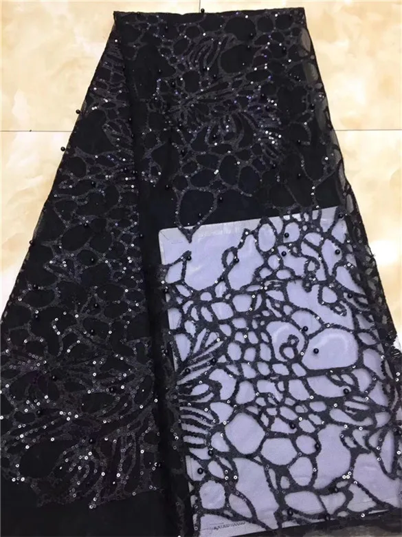 Африканская кружевная ткань высокое качество 2019 блестящие нигерийские