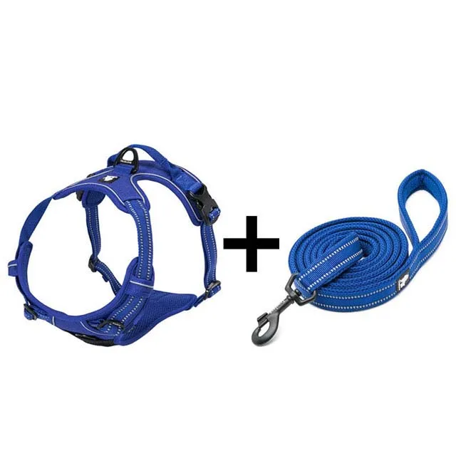 Royal blue Truelove не Тянет Поводок и поводок для собак, Набор светоотражающих мягких жилетов для чихуахуа, поводок для собак, питомцев, магазин, Прямая поставка - Цвет: Royal blue