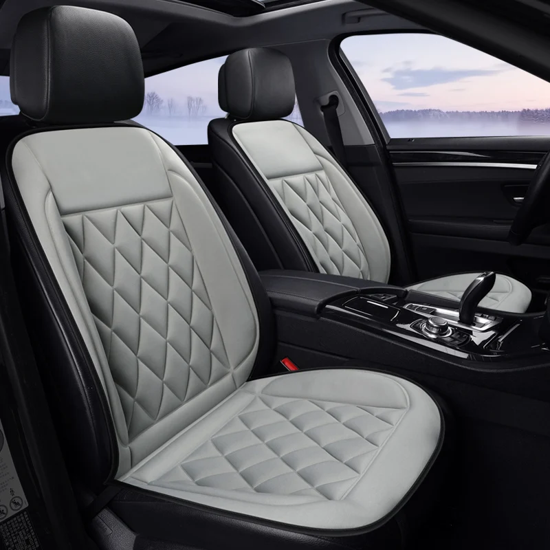 2018 new arrival 12v electric heated car seat cushion universal single heating pads keep warm covers quailty guarantee | Автомобили и