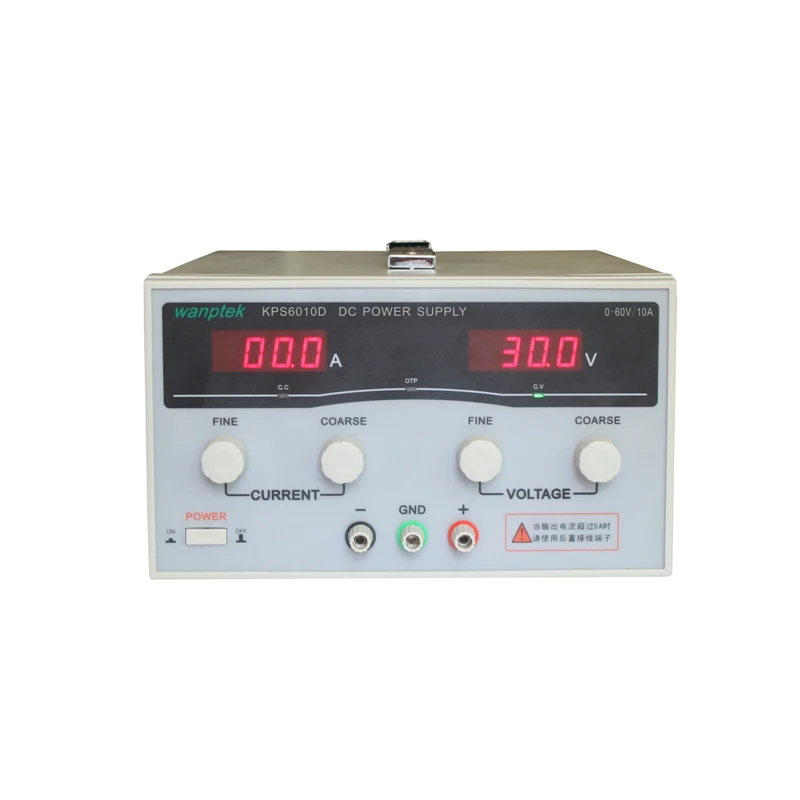 KPS6010D Высокоточный высокомощный регулируемый светодиодный двойной дисплей
