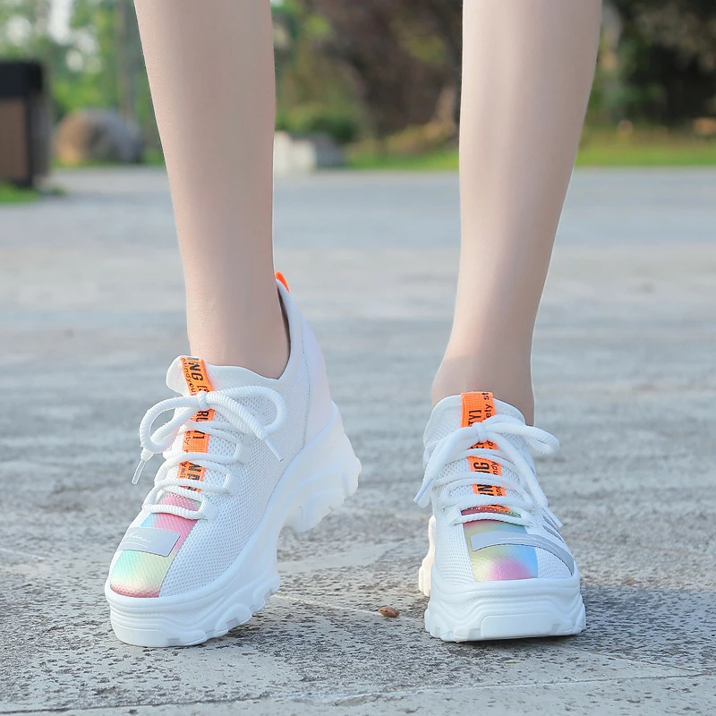 Fujin/повседневная обувь Прямая поставка Женская Сезон весна Модель 2020 года Обувь