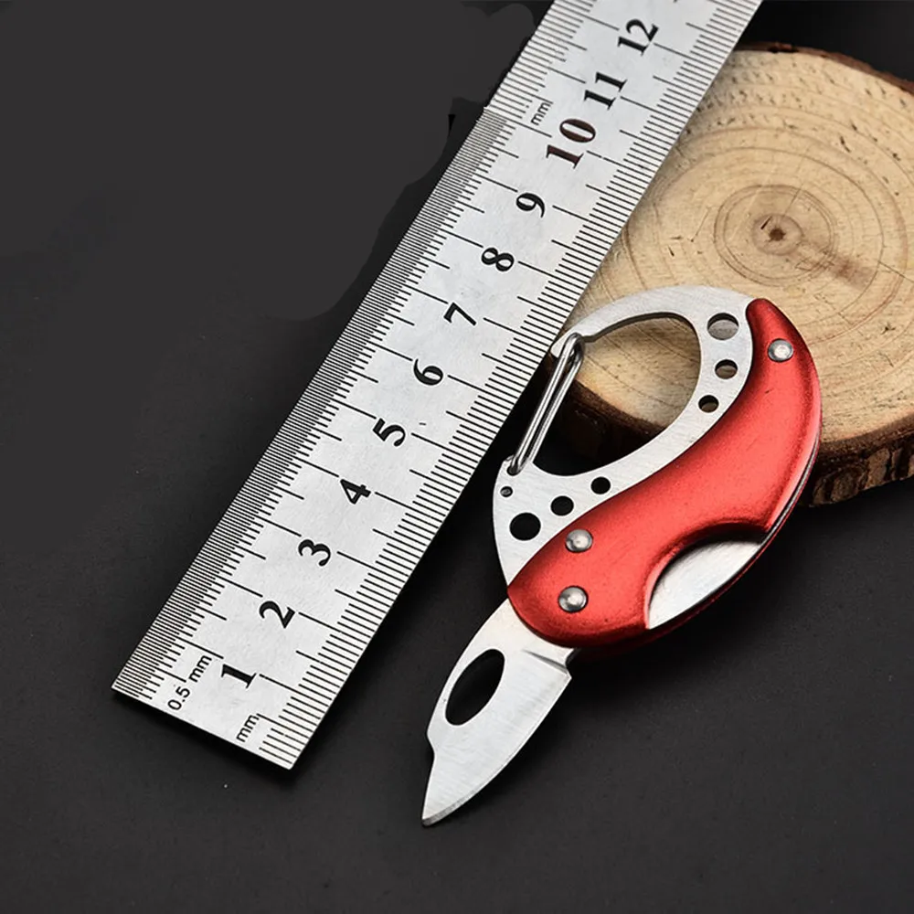 Карманный мини-нож складной нож для кемпинга острый резак коробочка очистки