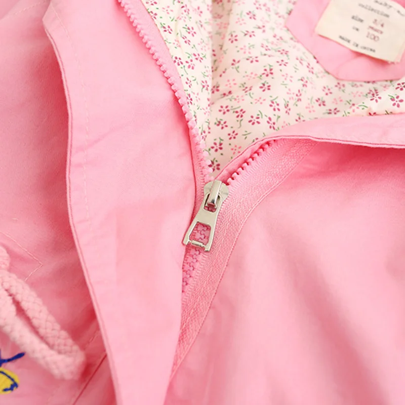 2018 осенний топ с цветочной вышивкой для девочек одежда из хлопка капюшоном