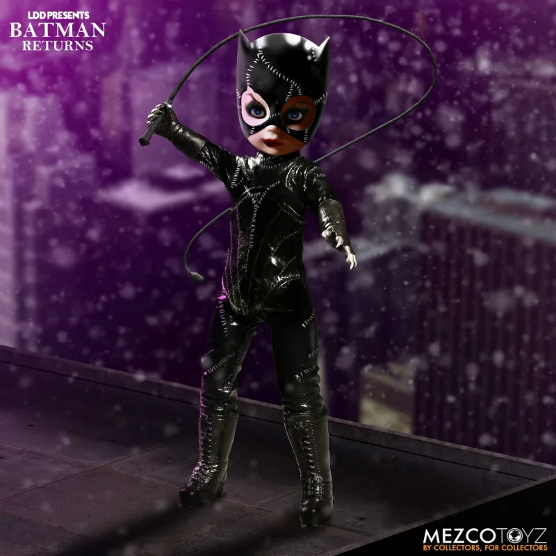 Черный Mezco Toyz 99375 10 дюймов живая мертвая кукла Женщина-кошка Коллекция фигурка для фанатов подарок на праздник - Цвет: Черный