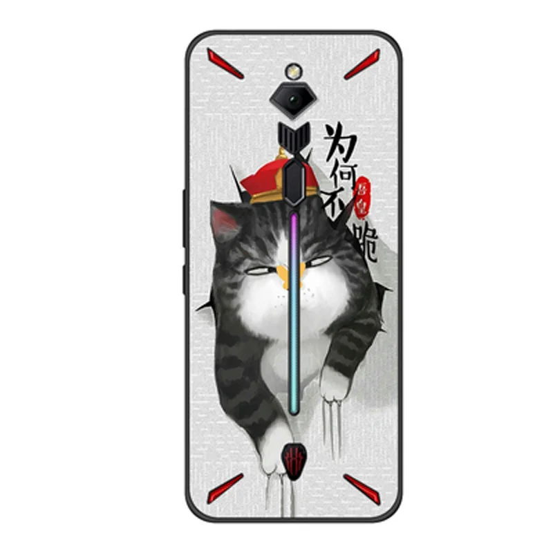 Чехол 6 65 дюйма для ZTE Nubia Red Magic 3 чехол NX629J Модный мягкий силиконовый из ТПУ Magic3