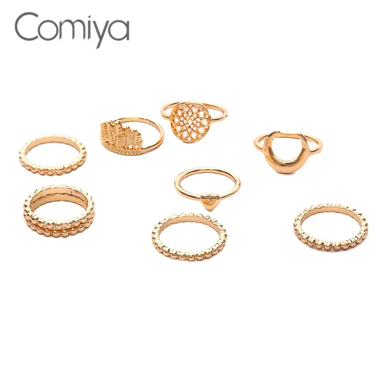 Comiya модные кольца OL женские аксессуары цинковый сплав панк стиль Anillos Para заявка