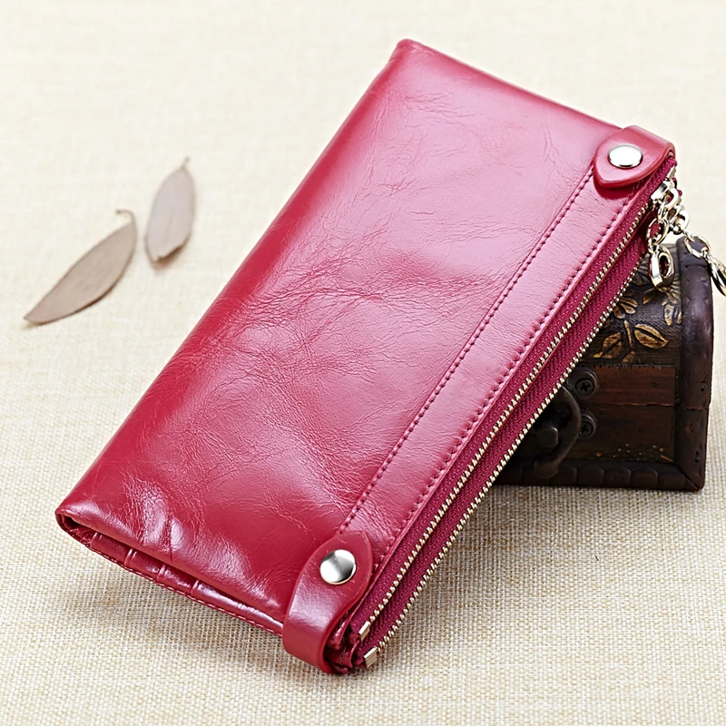 Клатч COMFORSKIN для женщин кошельки премиум класса из 100% натуральной кожи