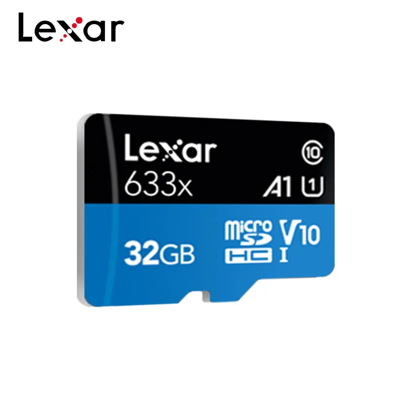 100% оригинальная карта памяти Lexar 633x высокая скорость 95 МБ/с. 32 Гб A1 класс 10 телефон