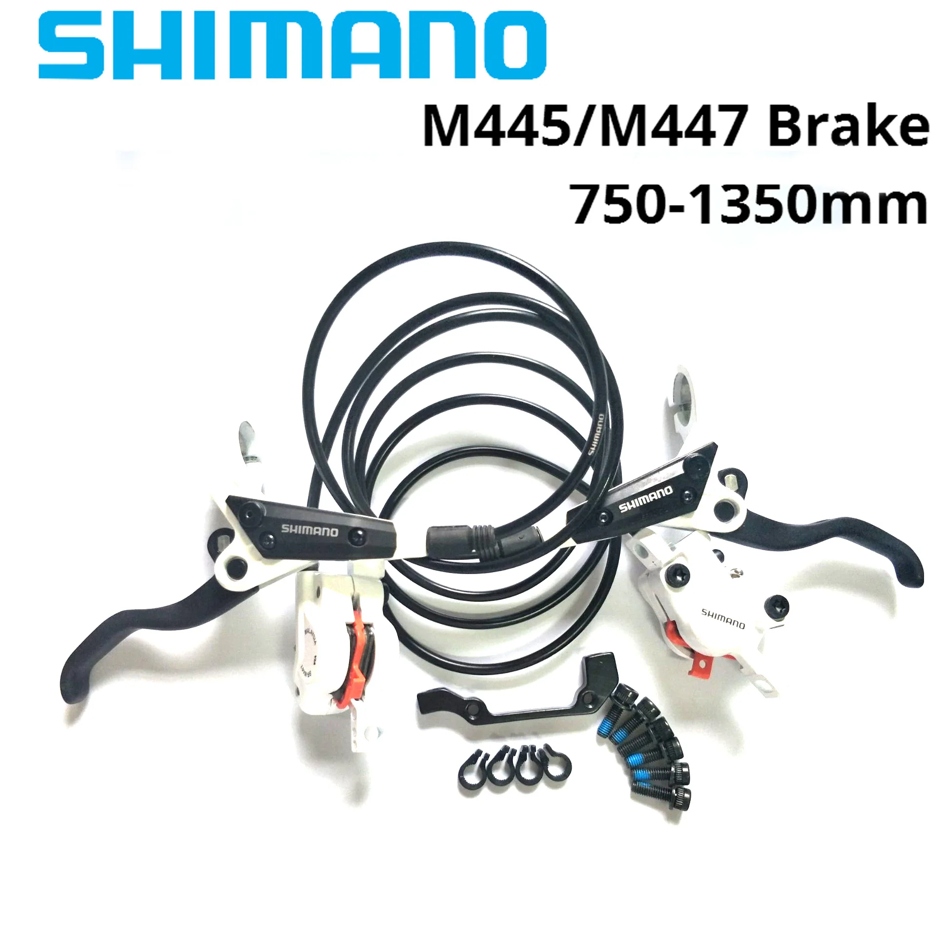 Shimano MTB BR M445 M446 M447 тормоза для велоспорта комплекты гидравлических тормозов